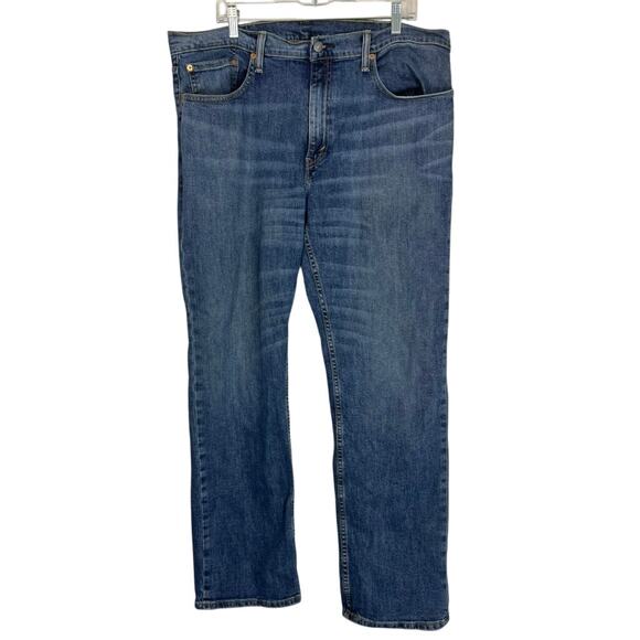 Mens Levi Strauss Blue Medium Wash Straight Leg 559 Jeans Pants Size W38 L34